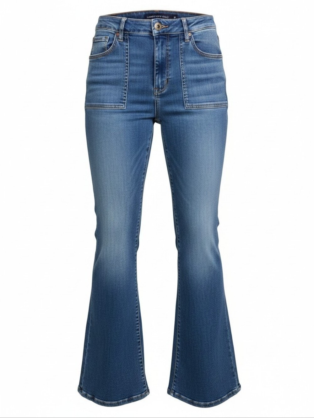 American Eagle Next Level Curvy Super High Waisted Flare Jeans - Size 12